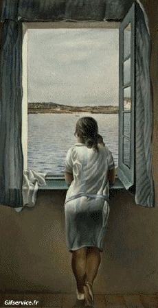 Humor -  Fun Morphing - Look Like Painters artists containment covid art recreations Getty challenge - Salvador Dalí 