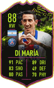 Multi Média Jeux Vidéo F I F A - Joueurs Cartes Argentine Angel Di Maria 