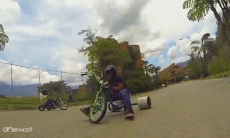 Humor -  Fun Sport Trike Drifting Fun - Win 