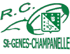 Sport Rugby Club Frankreich Logo Dept 63 RC St Genes Champanelle 