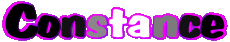 Vorname WEIBLICH - Frankreich C Constance 