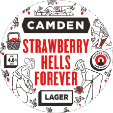 Strawberry hells forever-Bevande Birre UK Camden Town Strawberry hells forever