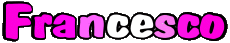 Nombre MASCULINO - Italia F Francesco 