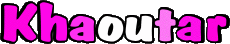 Nome FEMMINILE - Maghreb Musulmano K Khaoutar 