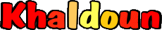Nombre MASCULINO - Magreb Musulmán K Khaldoun 