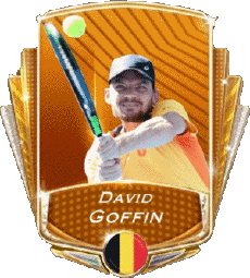 Sports Tennis - Joueurs Belgique David Goffin 