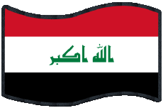 Fahnen Asien Irak Rechteck 