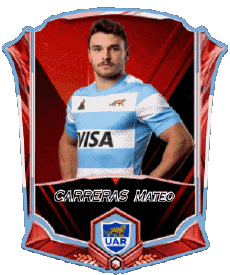 Sports Rugby - Players Argentina Team 2025 CARRERAS Mateo 