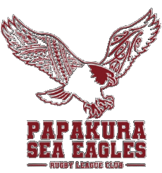 Deportes Rugby - Clubes Mundo - Logotipo Nueva Zelanda P PAPAKURA SEA EAGLES 