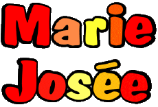 Vorname WEIBLICH - Frankreich M Zusammengesetzter Marie Josée 