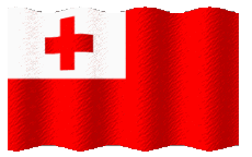 Banderas Oceanía Tonga Ondulación 