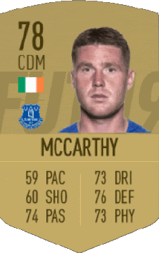 Multi Media Video Games F I F A - Card Players Ireland James McCarthy 
