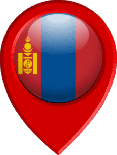 Bandiere Asia Mongolia Perno di posizione 