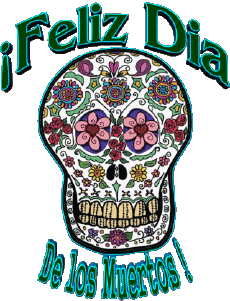 Messages Espagnol Feliz Dia de los Muertos 01 