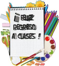 Mensajes Español Feliz Regreso a Clases Fondo transparente 001 