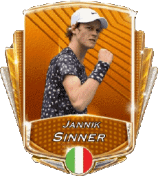 Sports Tennis - Joueurs Italie Jannik Sinner 