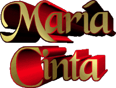 Prénoms FEMININ - Espagne M Composé María Cinta 