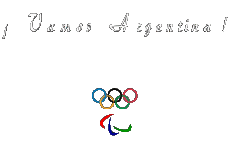 Messages Espagnol Vamos Argentina Juegos Olímpicos 
