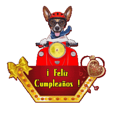 Messagi Spagnolo Feliz Cumpleaños Animales 010 