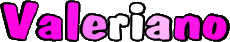 Prénoms MASCULIN - Italie V Valeriano 