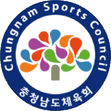 Sport Handballschläger Logo Südkorea Chungnam Athletic 