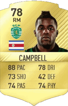 Multimedia Videospiele F I F A - Karten Spieler Costa Rica Joel Campbell 