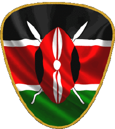 Bandiere Africa Kenia Forma 01 