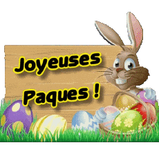 Mensajes Francés Joyeuses Pâques 04 