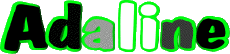 Nombre FEMENINO - UK - USA - IRL - AUS - NZ A Adaline 