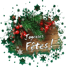 Messagi Francese Joyeuses Fêtes (Noël) Serie 06 