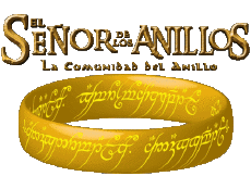 Multimedia Películas Internacional El Señor de los Anillos La Communidad del Anillo Logotipo Español 