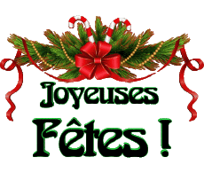 Messages Français Joyeuses Fêtes (Noël) Serie 08 