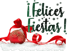Mensajes Español Felices Fiestas Serie 12 