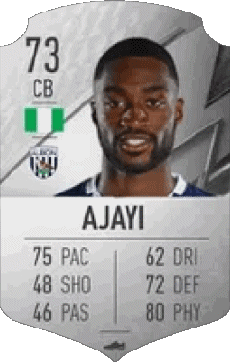 Multimedia Vídeo Juegos F I F A - Jugadores  cartas Nigeria Semi Ajayi 