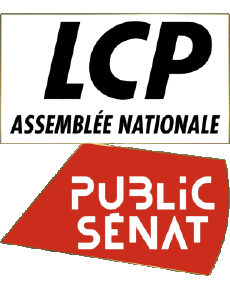 Multimedia Kanäle - TV Frankreich L.C.P-Public Sénat Logo 