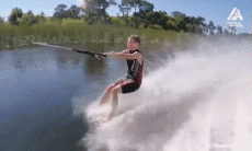 Humor -  Fun Sports Water skiing Barefoot Fail 