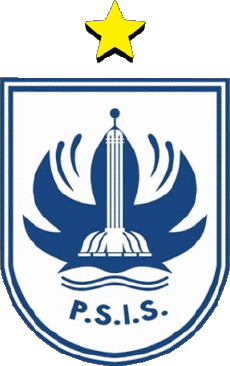 Sports FootBall Club Asie Logo Indonésie PSIS Semarang 