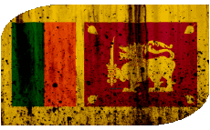 Banderas Asia Sri Lanka Rectángulo 