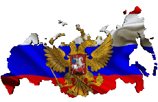 Flags Europe Russia Map 