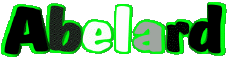 Nome MASCHIO - Francia A Abelard 