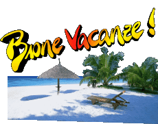 Nachrichten Italienisch Buone Vacanze Transparenter Hintergrund 28 