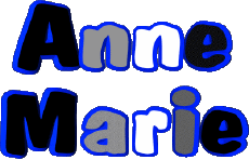 First Names FEMININE - France A Composed Anne Marie 