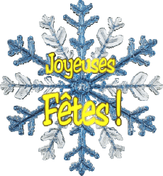 Mensajes Francés Joyeuses Fêtes (Noël) Serie 21 
