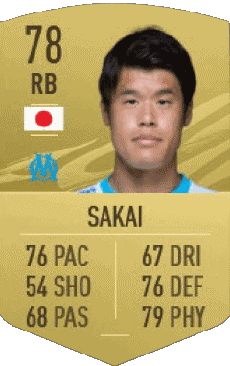 Multi Média Jeux Vidéo F I F A - Joueurs Cartes Japon Hiroki Sakai 