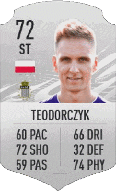 Multi Media Video Games F I F A - Card Players Poland Lukasz Teodorczyk 