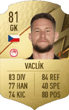 Multi Média Jeux Vidéo F I F A - Joueurs Cartes Tchéquie Tomás Vaclík 