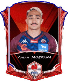 Sports Rugby - Players France Team 2022 Yoram Moefana 