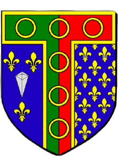 Blasón-Banderas Francia Departamentos - Ciudades 78 TRAPPES 