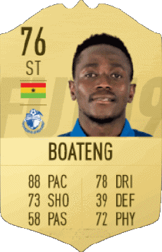 Multimedia Vídeo Juegos F I F A - Jugadores  cartas Ghana Emmanuel Boateng 
