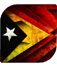 Flags Asia East Timor Square 